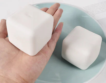 Squishy Tofu Stress Balls for Anxiety Relief (One Set)