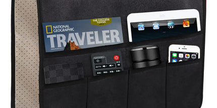 HAOMAIJIA Sofa Armrest Organizer – Bedside & Couch Storage Caddy