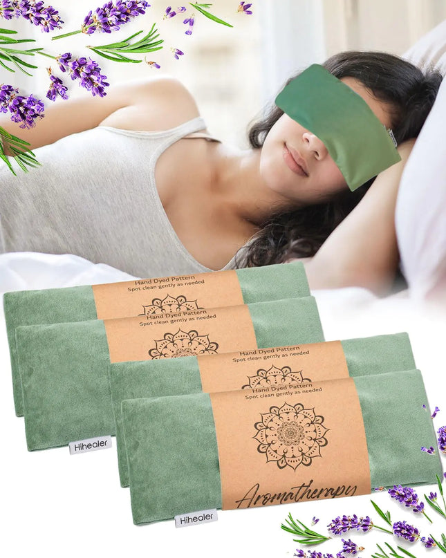 Hihealer Lavender Weighted Eye Pillow – Relaxation & Sleep Mask