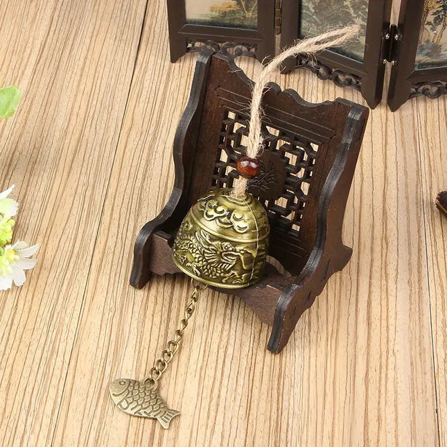 Vintage Dragon Fengshui Bell Wind Chime for Home Decor