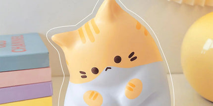 Cute Cat Stress Ball – Squishy Calm & Anxiety Relief Toy