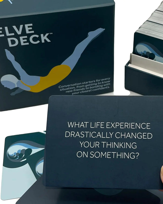Delve Deck Conversation Cards – Deep Connection & Relationship Builder