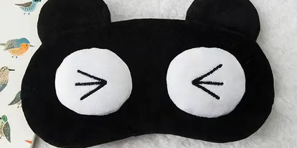 Cute Pikachu Plush Sleep Mask for Better Sleep Aid