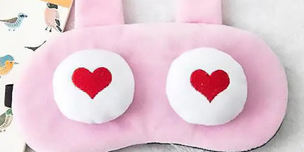 Cute Pikachu Plush Sleep Mask for Better Sleep Aid