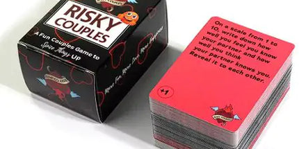 Risk or Drink: Couples Conversation Card