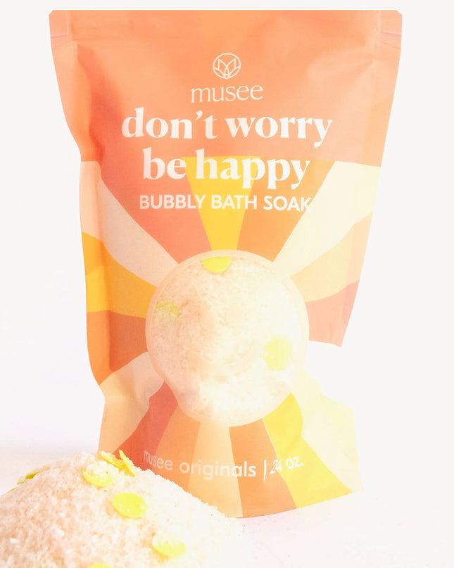 Musee Luxury Bath Soak | Mango & Tangerine Blend | Scented Minerals & Essential Oils | Bath Bomb Alternative | Paraben-Free & Made in USA | Bathtub Essentials for Men & Women