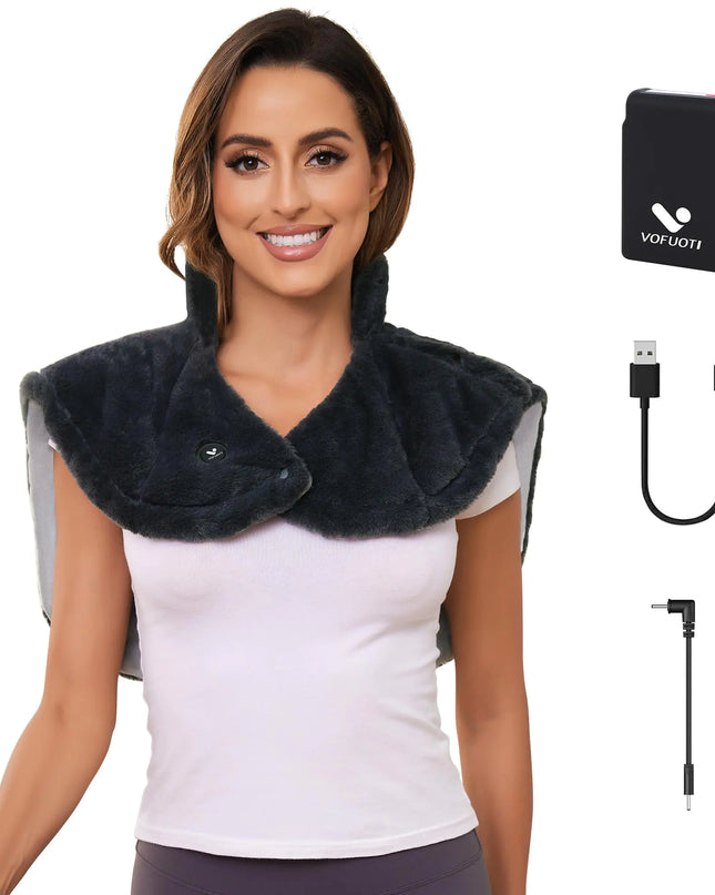 VOFUOTI Weighted Heating Pad – Neck & Shoulder Relaxation Wrap