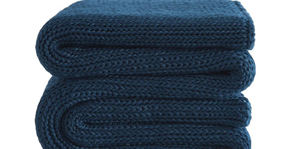 Chunky Knit Weighted Blanket