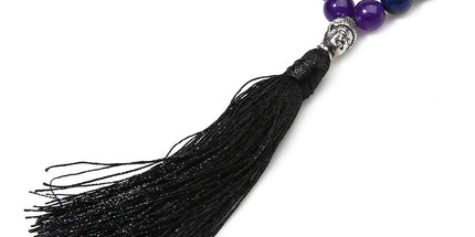 Energy Meditation Yoga Necklace with 7 Chakra Beads