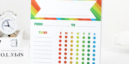 Coil B5 Daily Planner - English Version (50 Sheets)