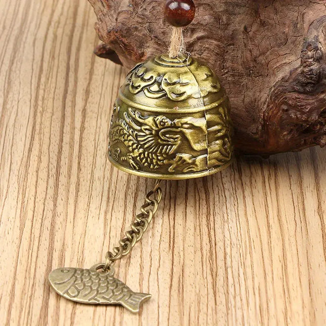 Vintage Dragon Fengshui Bell Wind Chime for Home Decor