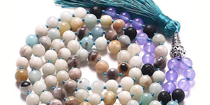 Amazon Bestselling 108 Mala Bead Long Necklace