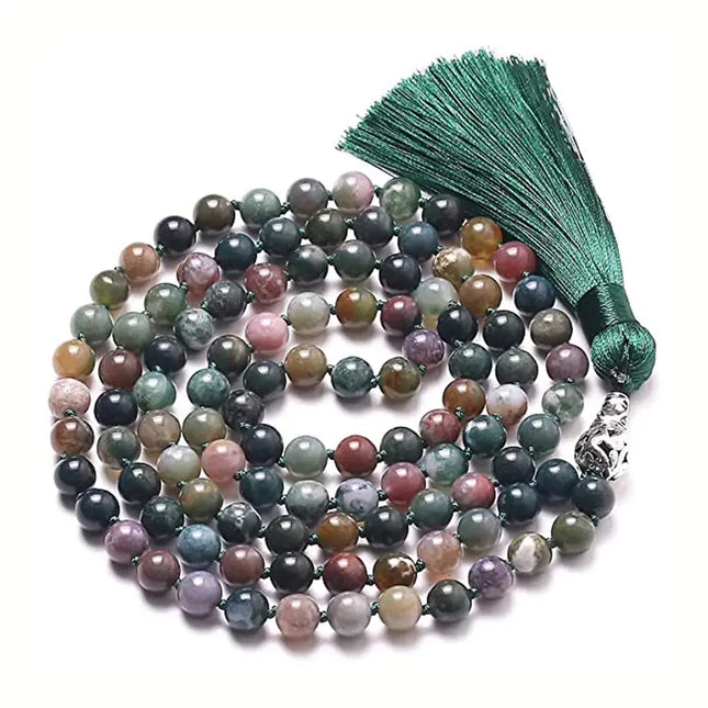 Amazon Bestselling 108 Mala Bead Long Necklace