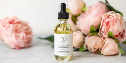 Lavender Body Oil with CBD, Natural Moisturizing Body Oil (THC free)