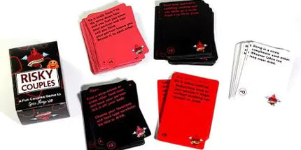 Risk or Drink: Couples Conversation Card