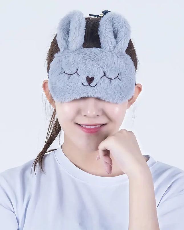 Cute Pikachu Plush Sleep Mask for Better Sleep Aid