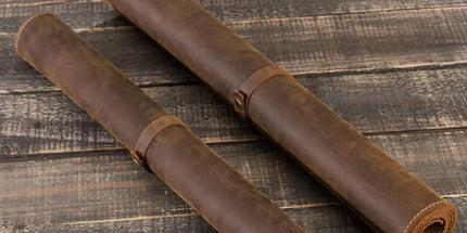 Vintage Leather Desk Pad - Extra Large Non-Slip Mat