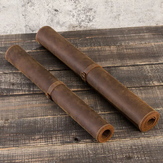 Vintage Leather Desk Pad - Extra Large Non-Slip Mat