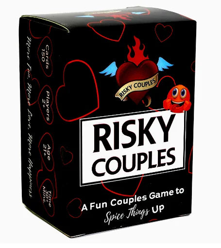 Risk or Drink: Couples Conversation Card