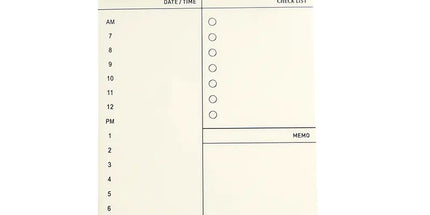 Creative Daily Schedule Memo Pad and Planner Stickers