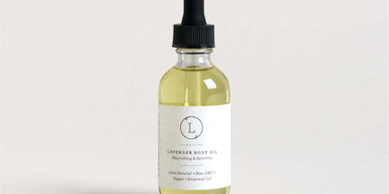 Lavender Body Oil with CBD, Natural Moisturizing Body Oil (THC free)
