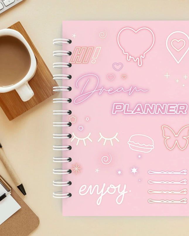 A5 Coil Planner Notebook for Simplified Scheduling