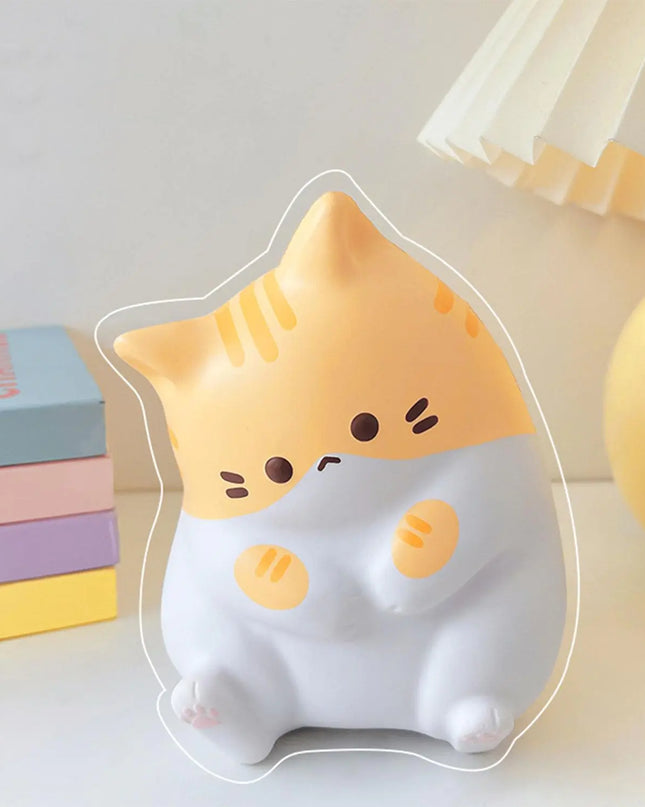 Cute Cat Stress Ball – Squishy Calm & Anxiety Relief Toy