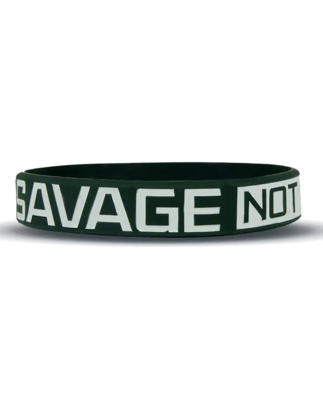 Motivational Wristbands - Adult & Youth Sizes! Perfect for Fitness Sports Work Life. Wear Your Motivation! Sold Individually (Savage NOT Average Standard - 8")