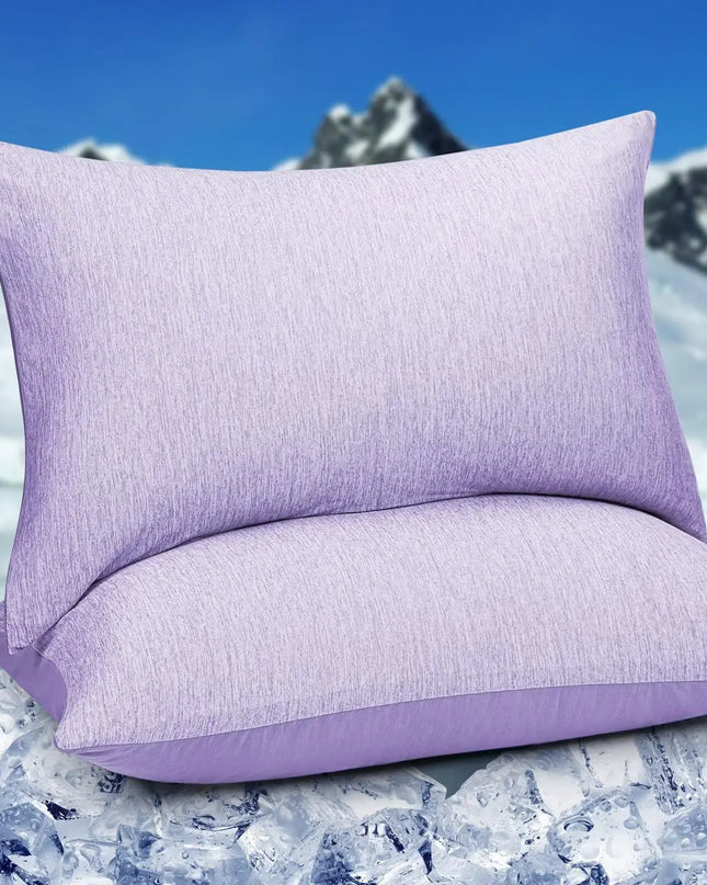 HOMFINE Cooling Pillowcases – Breathable Sleep & Night Sweat Relief