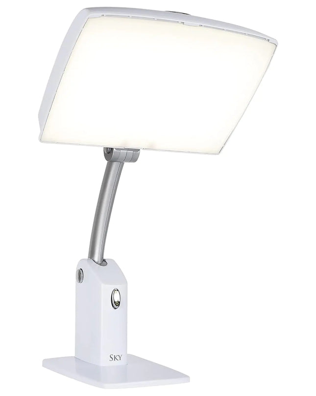 Carex Day-Light Sky Bright Light Therapy Lamp - 10000 LUX Light Therapy Lamp at 12 Inches Sunlight Lamp Daylight Lamp Therapy Light for Low Energy Levels White